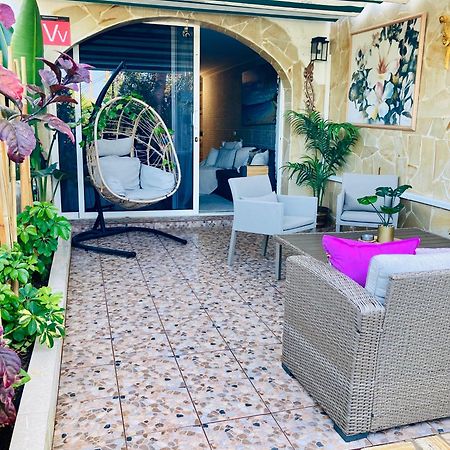 Beachfront Private Apartment In Pueblo Torviscas Sunset Harbour Costa Adeje (Tenerife) Ngoại thất bức ảnh