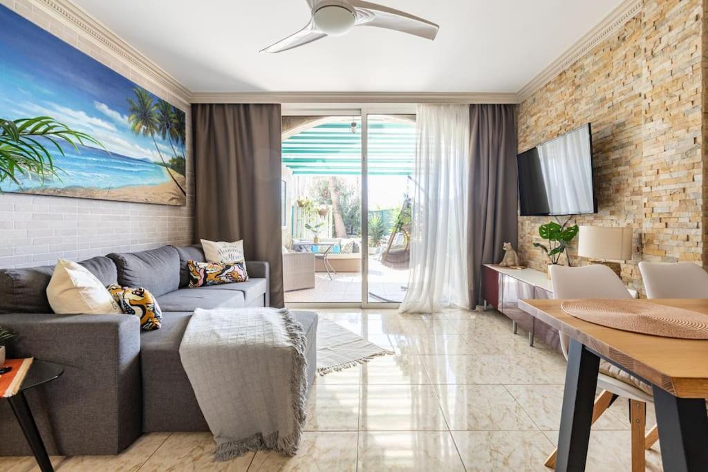 Beachfront Private Apartment In Pueblo Torviscas Sunset Harbour Costa Adeje (Tenerife) Ngoại thất bức ảnh